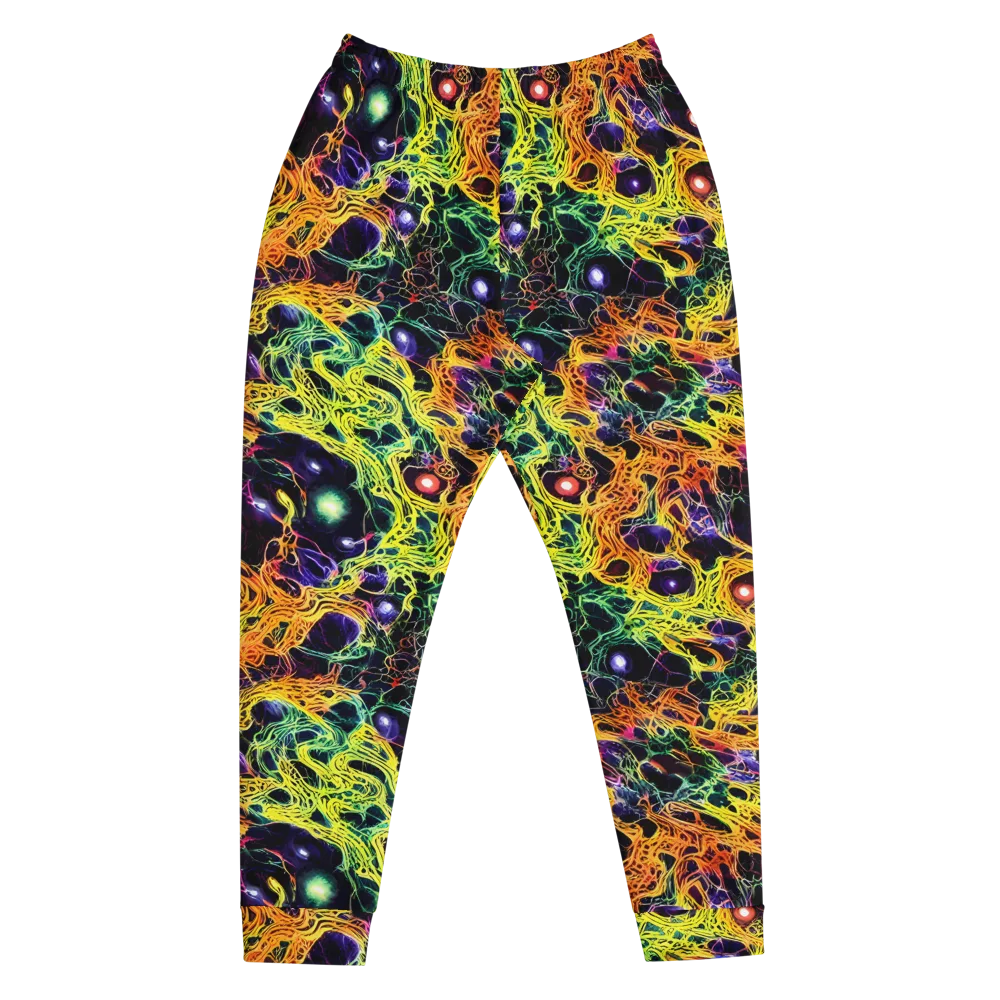 Voltage Veins on Men's Joggers — Front