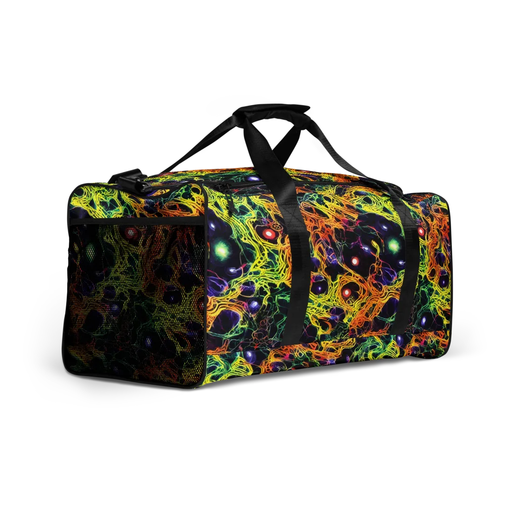 Voltage Veins on Duffle Bag — Right Front