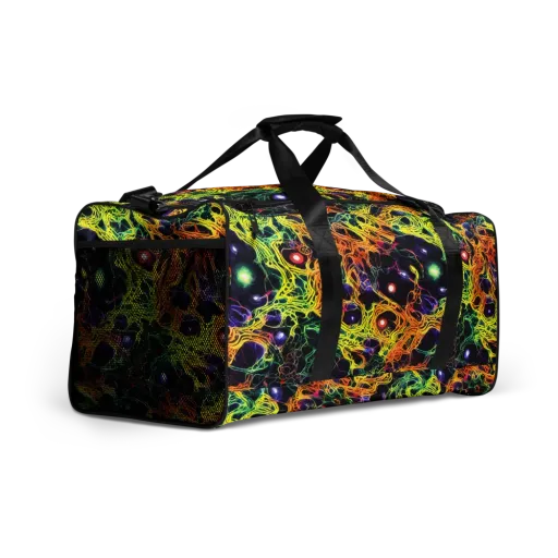 Voltage Veins on a Duffle Bag
