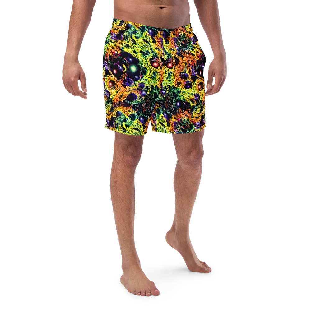Voltage Veins on Swim Trunks — Front
