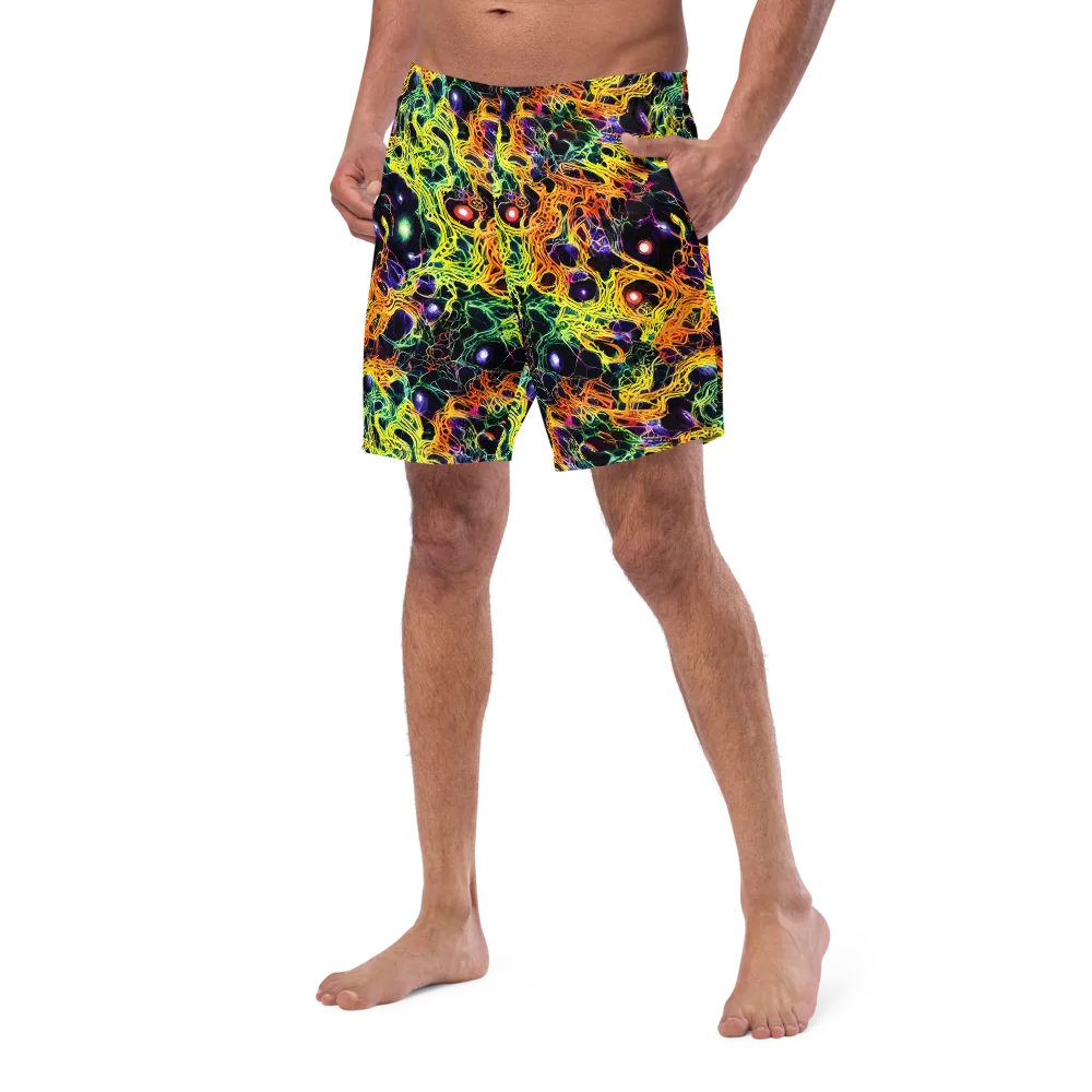 Voltage Veins on Swim Trunks — Left Front
