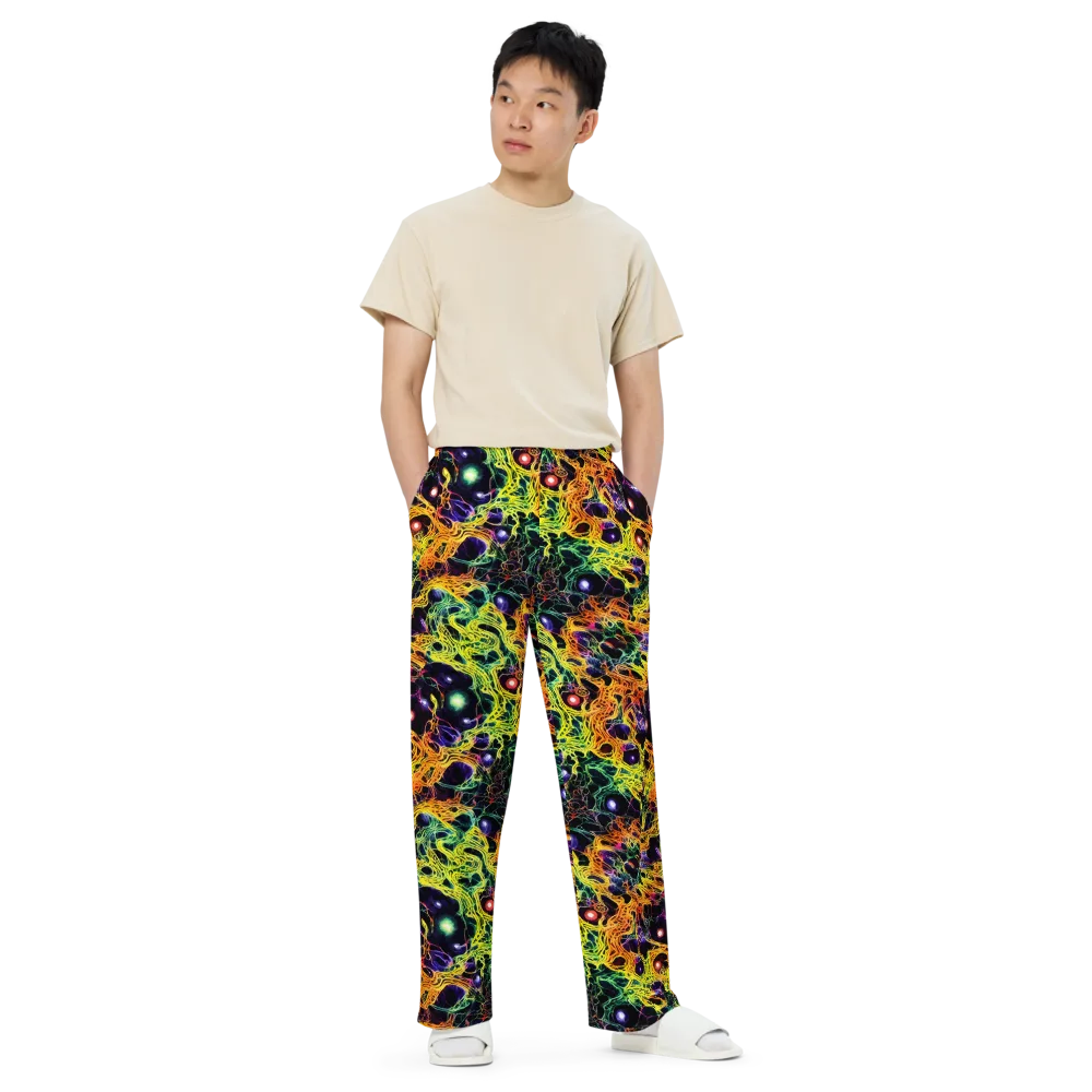 Voltage Veins on Wide-Leg Pants — Front