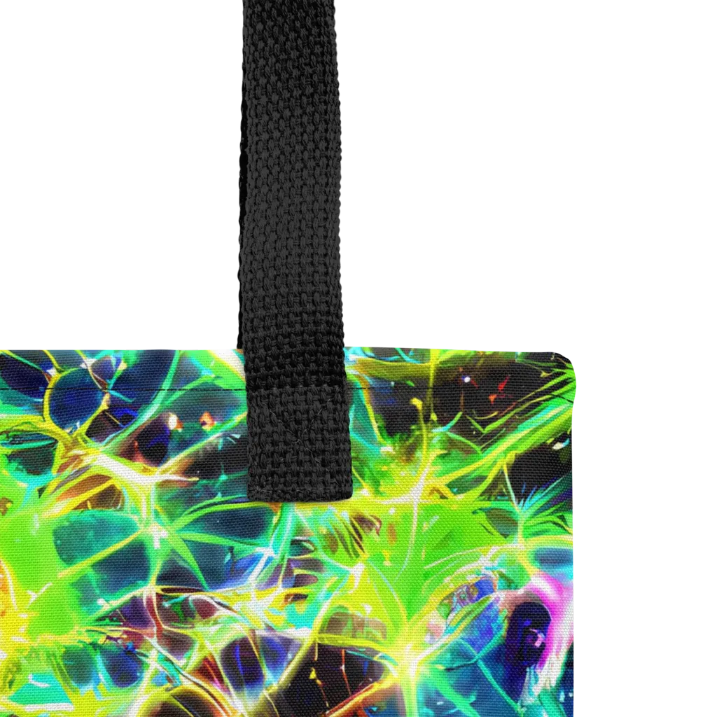 Galactic Tangled Light on Tote Bag — Product details