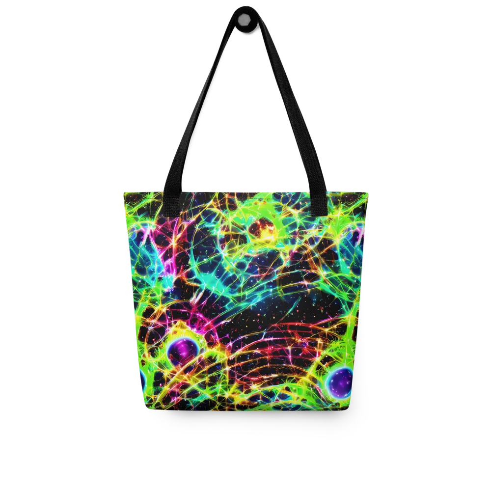 Galactic Tangled Light on Tote Bag — Front