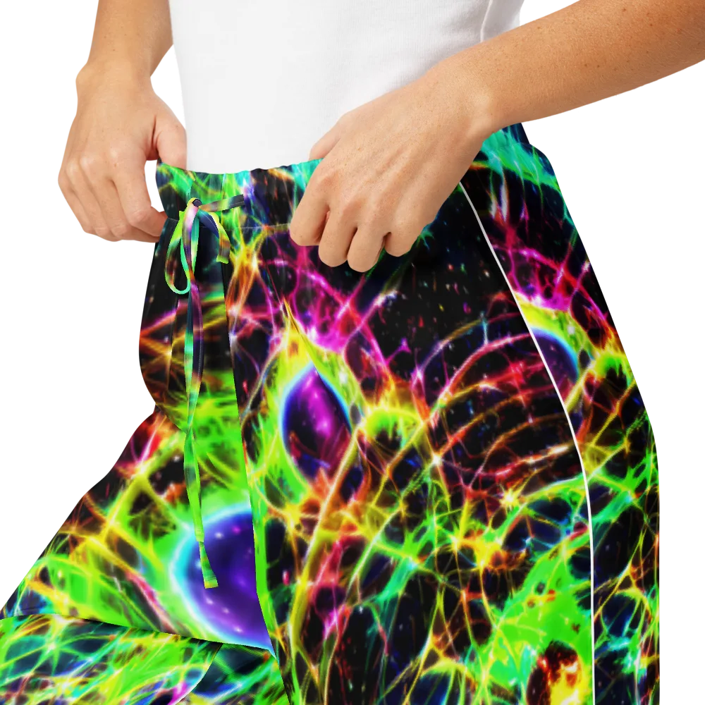 Galactic Tangled Light on Women's Pajama Pants — Product details
