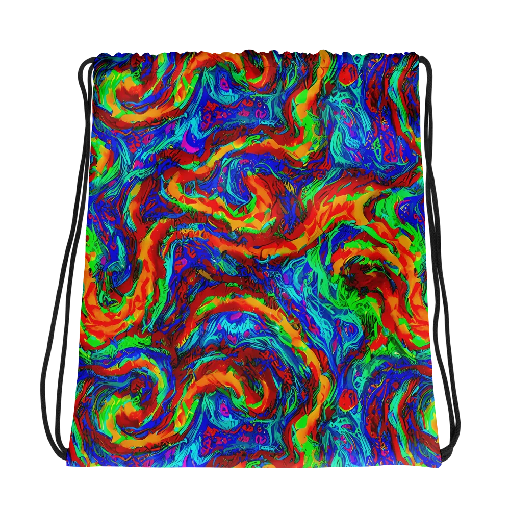 The Chromatic Rush on Drawstring Bag — Photo