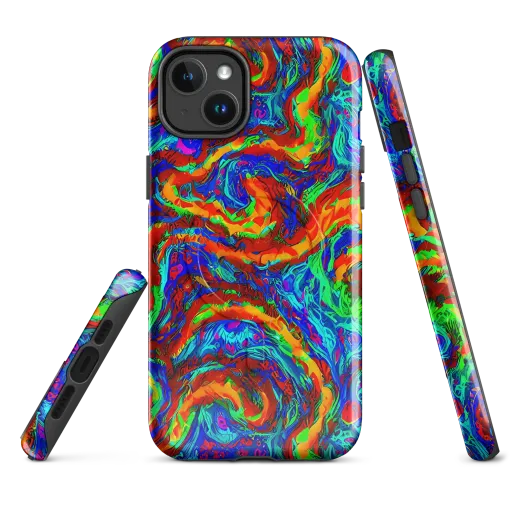The Chromatic Rush on a MagSafe Tough Case for iPhone®
