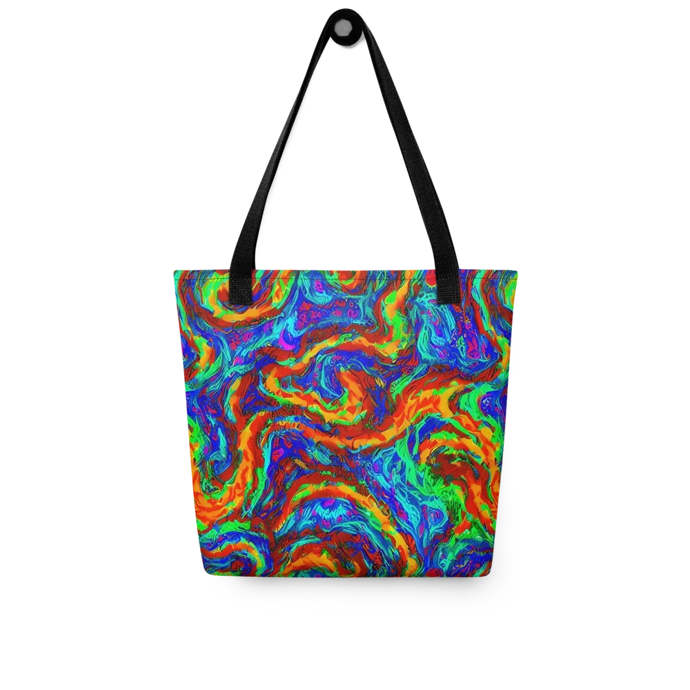 The Chromatic Rush on Tote Bag — Front