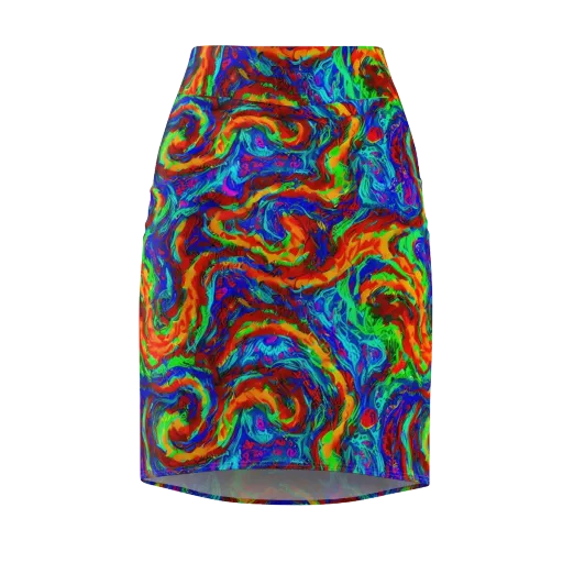The Chromatic Rush on a Pencil Skirt