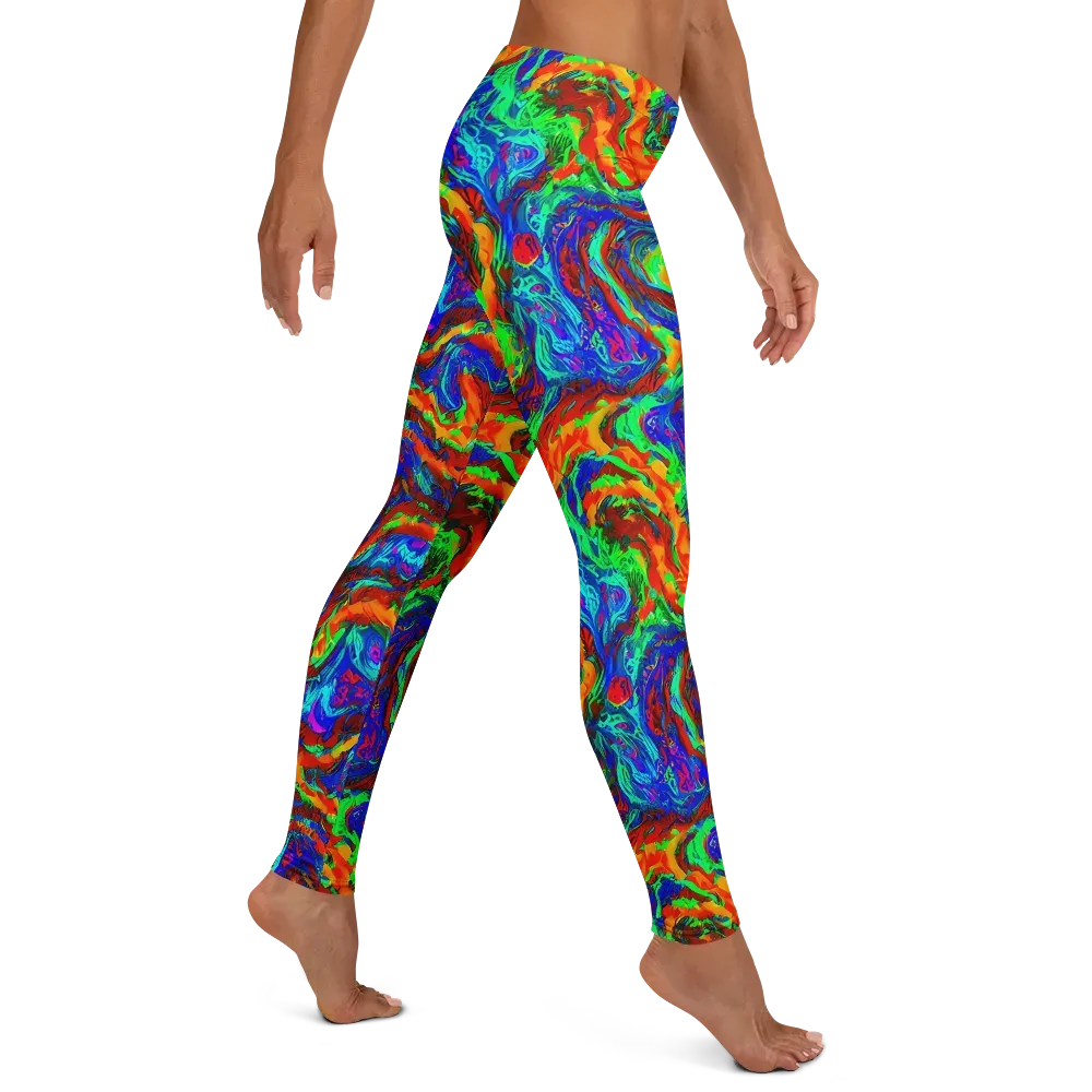 The Chromatic Rush on Leggings — Right