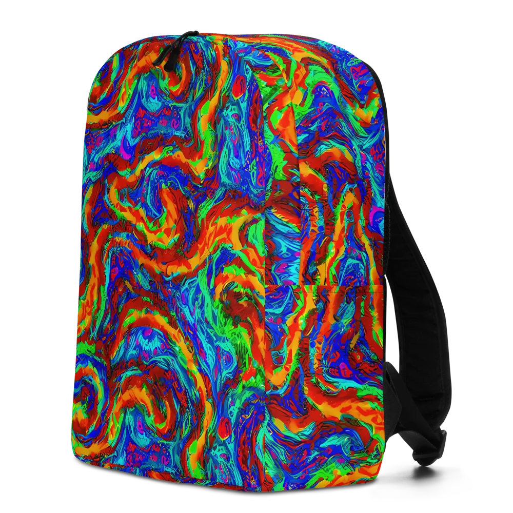The Chromatic Rush on Minimalist Backpack — Left