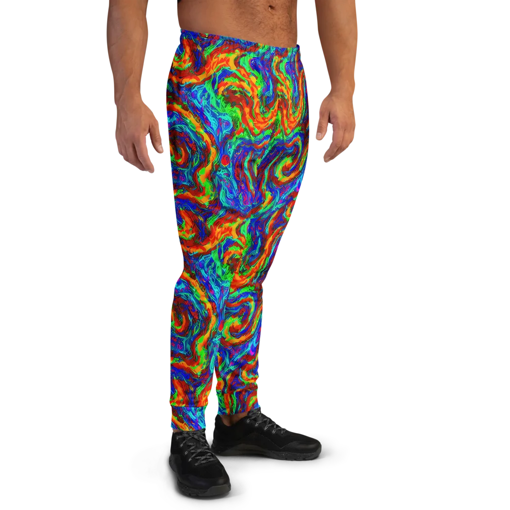 The Chromatic Rush on Men's Joggers — Right
