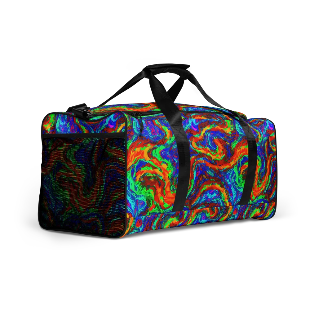 The Chromatic Rush on Duffle Bag — Right Front