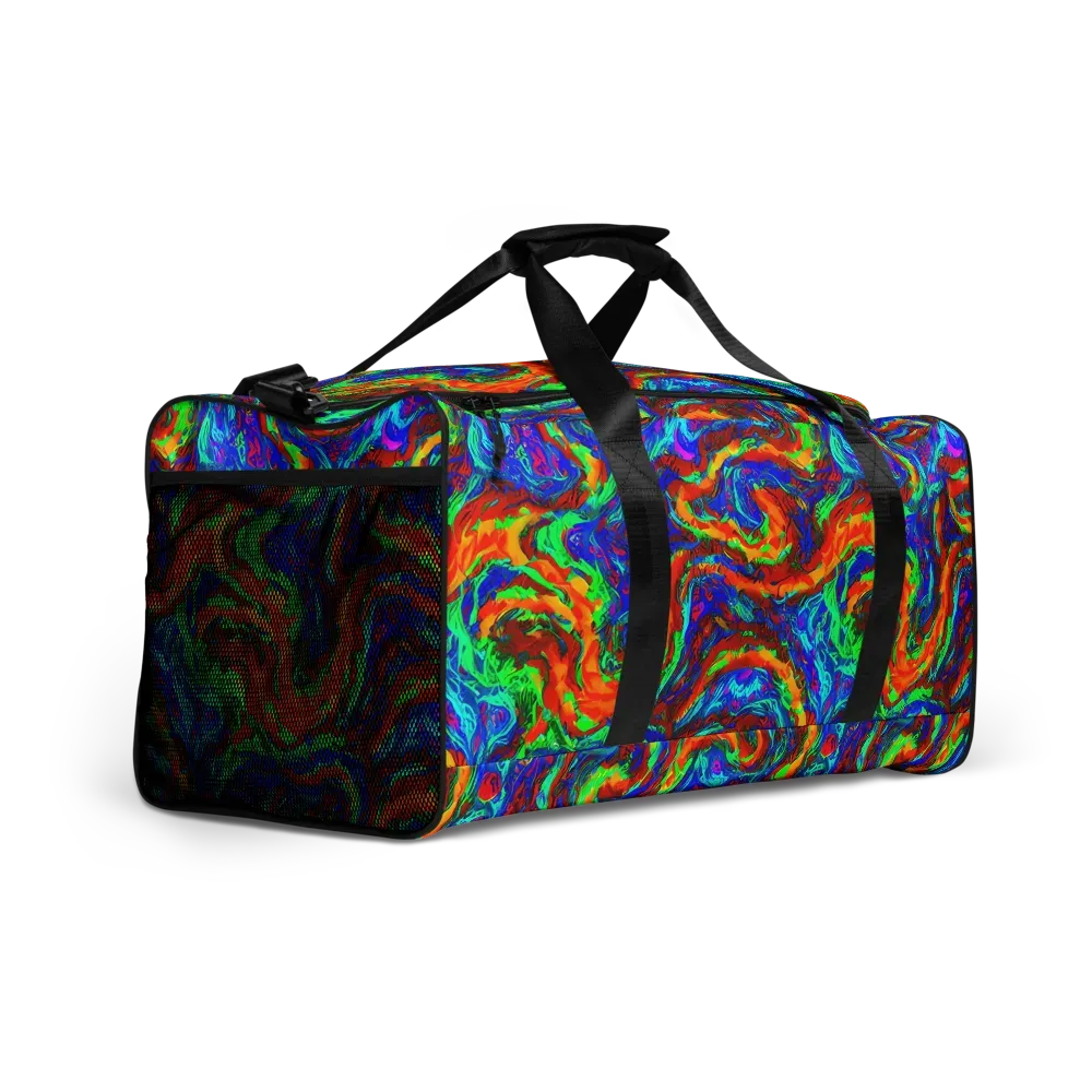 The Chromatic Rush on Duffle Bag — Right Front