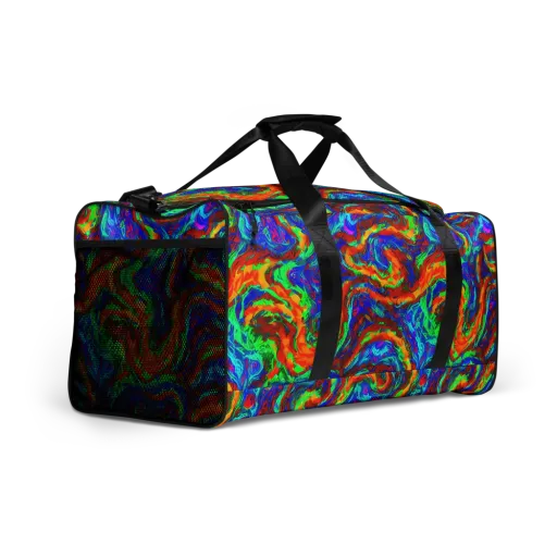 The Chromatic Rush on a Duffle Bag