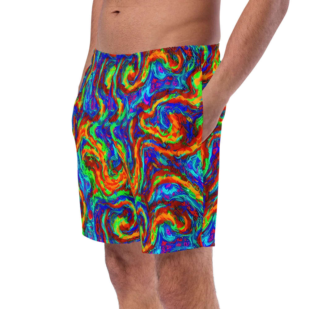 The Chromatic Rush on Swim Trunks — Left Front