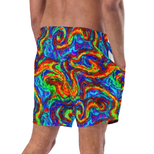 The Chromatic Rush on a Swim Trunks