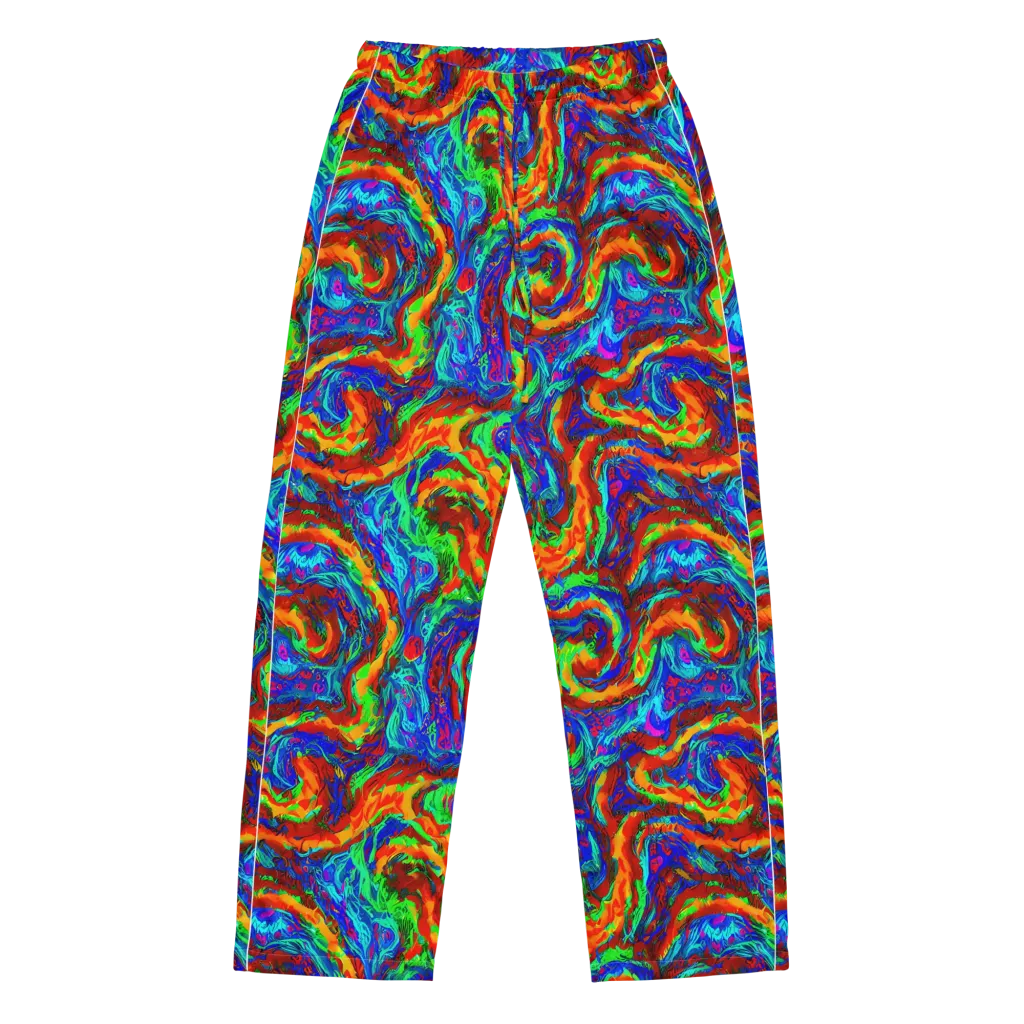 The Chromatic Rush on Women's Pajama Pants — Front