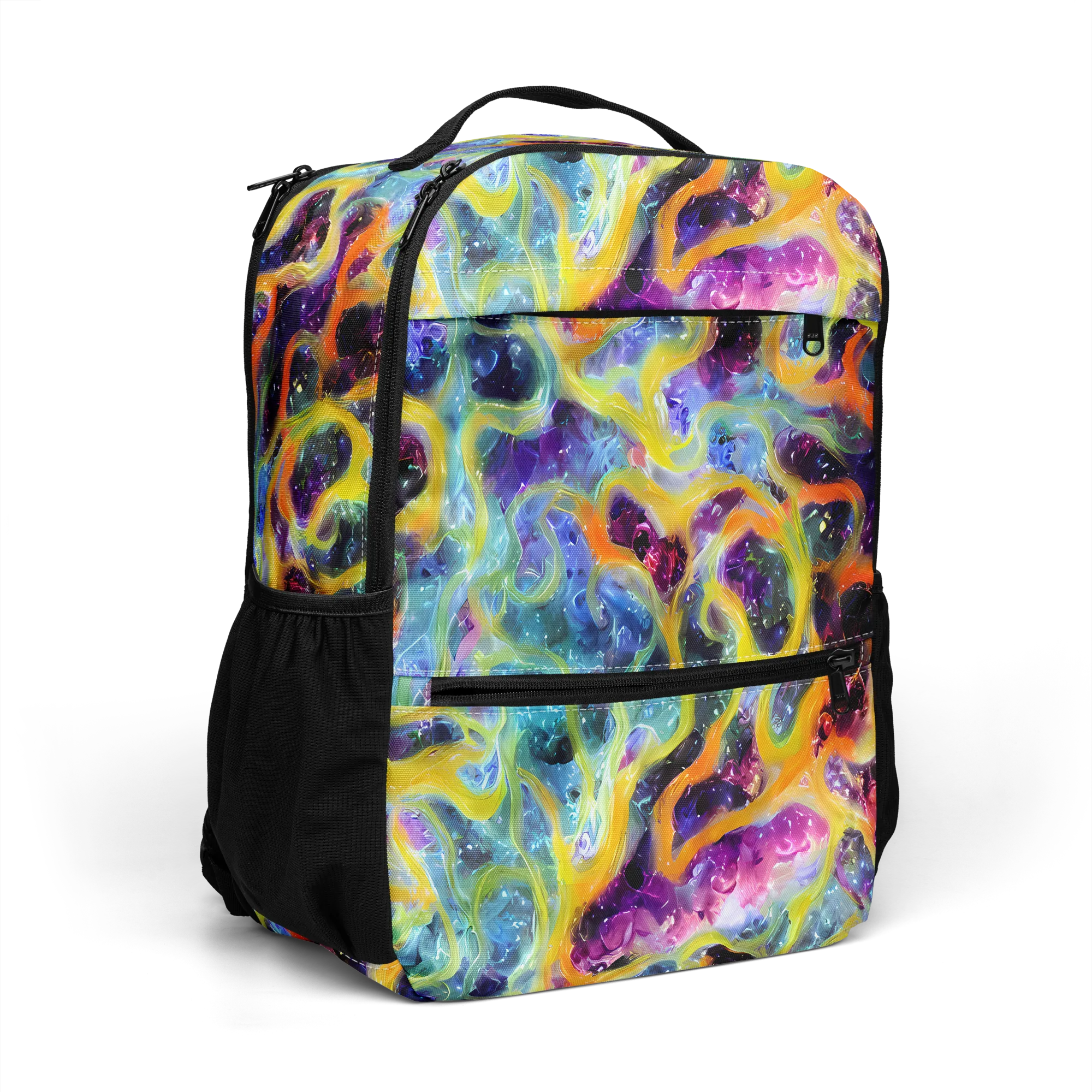 Electric Rivulet on Utility Backpack — Right Front