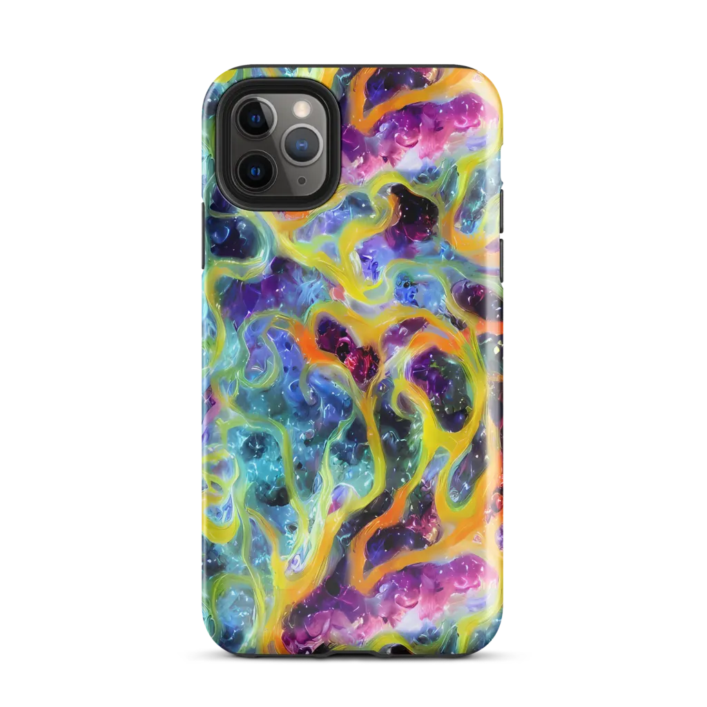 Electric Rivulet on Tough Case for iPhone® — Front