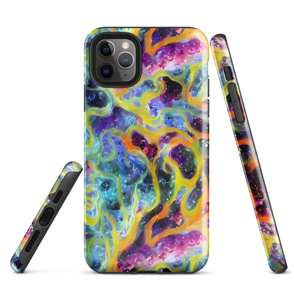 Electric Rivulet on Tough Case for iPhone® — Front
