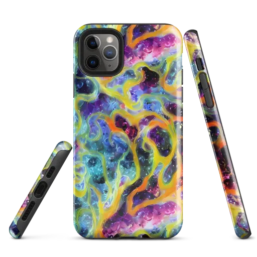 Electric Rivulet on a Tough Case for iPhone®