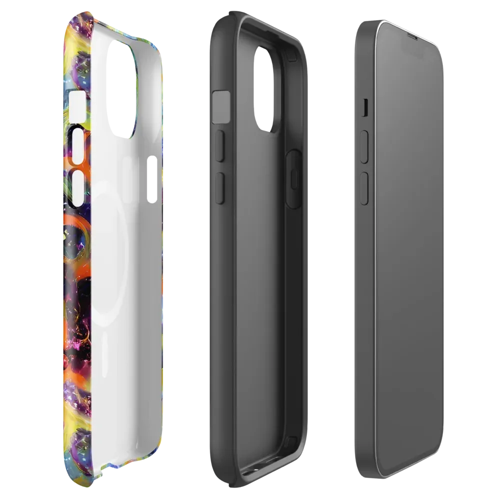 Electric Rivulet on MagSafe Tough Case for iPhone® — Front