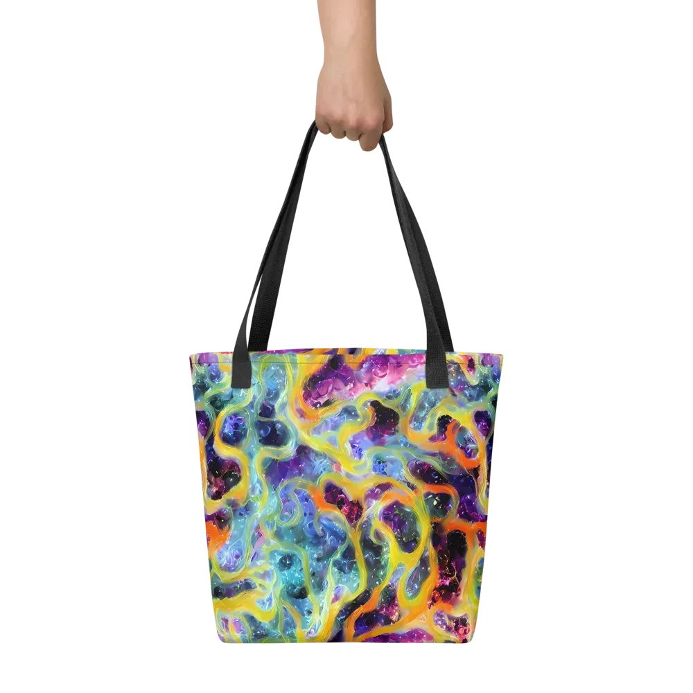 Electric Rivulet on Tote Bag — Front