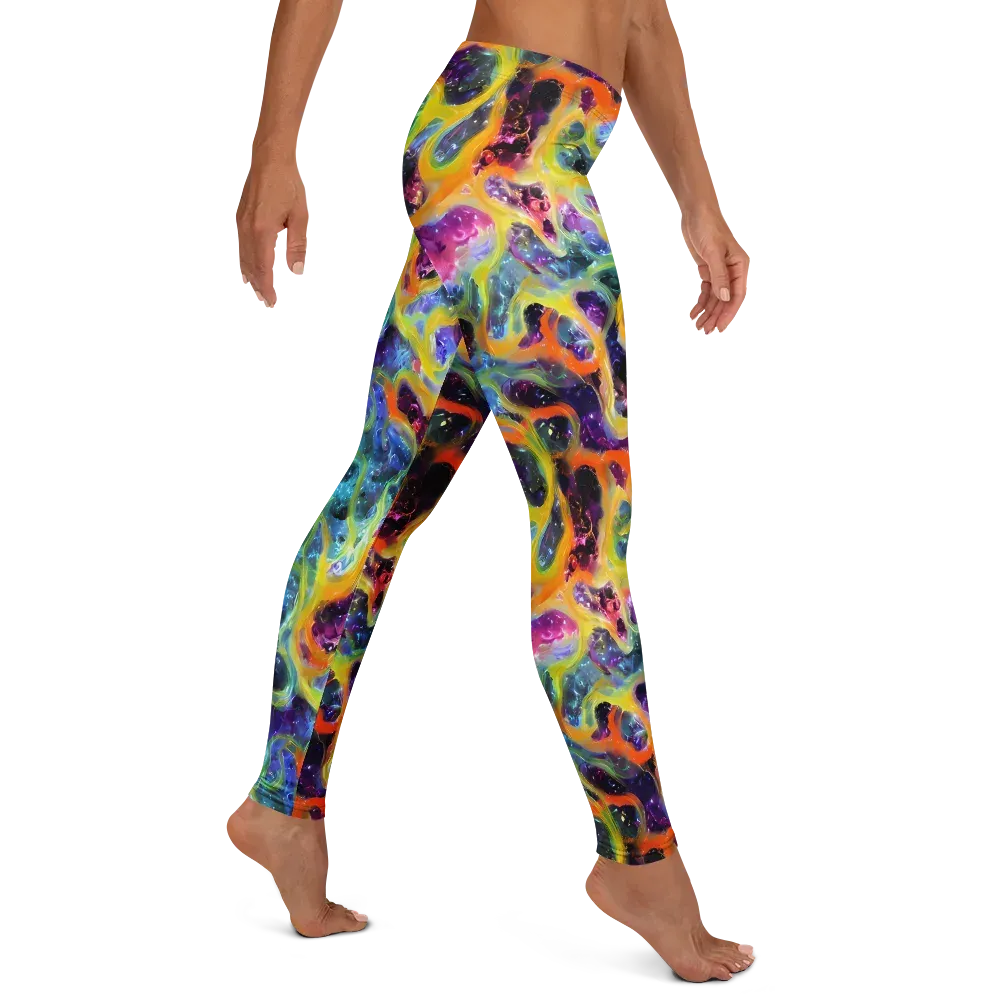 Electric Rivulet on Leggings — Right