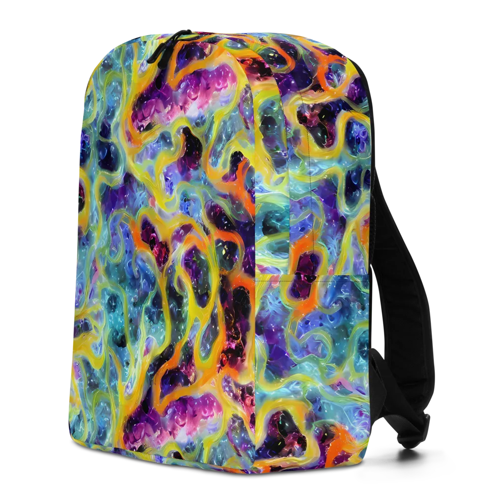 Electric Rivulet on Minimalist Backpack — Left