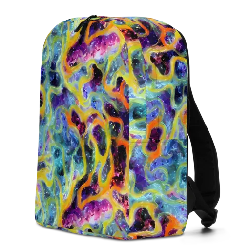 Electric Rivulet on a Minimalist Backpack