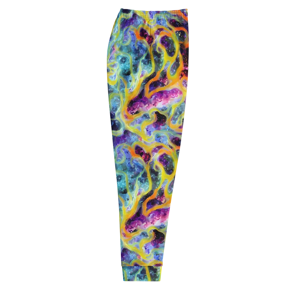 Electric Rivulet on Men's Joggers — Right
