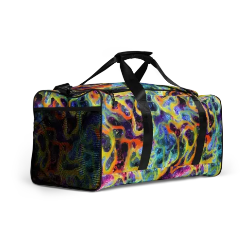 Electric Rivulet on a Duffle Bag