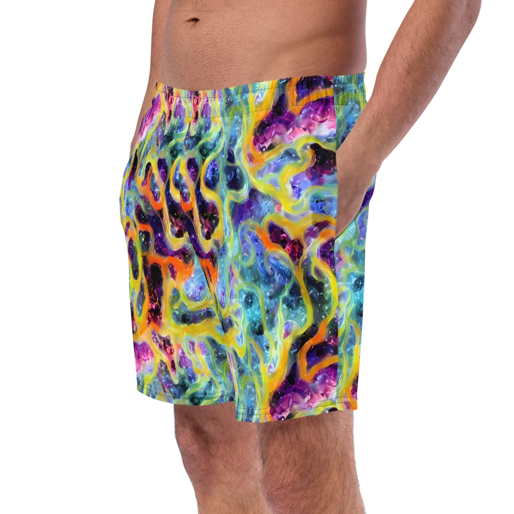 Electric Rivulet on Swim Trunks — Left Front