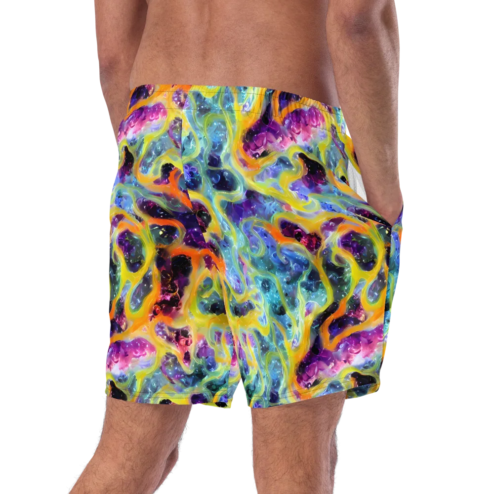 Electric Rivulet on Swim Trunks — Right Back