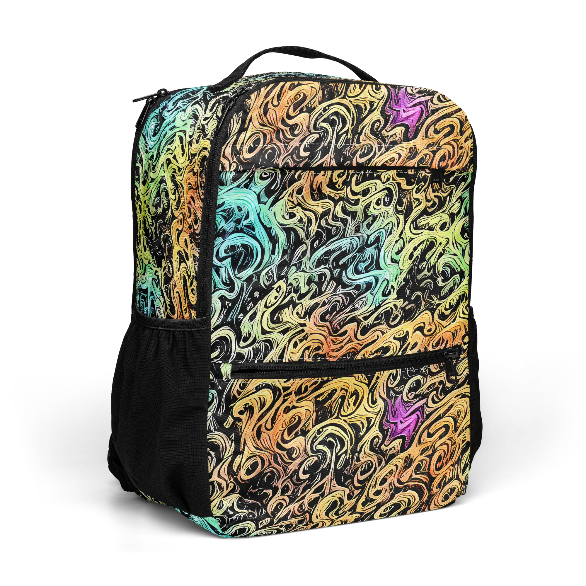 Blacklight Flux on Utility Backpack — Right Front