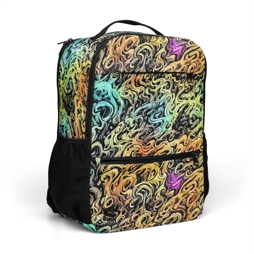 Blacklight Flux on a Utility Backpack
