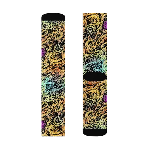 Blacklight Flux on a Socks