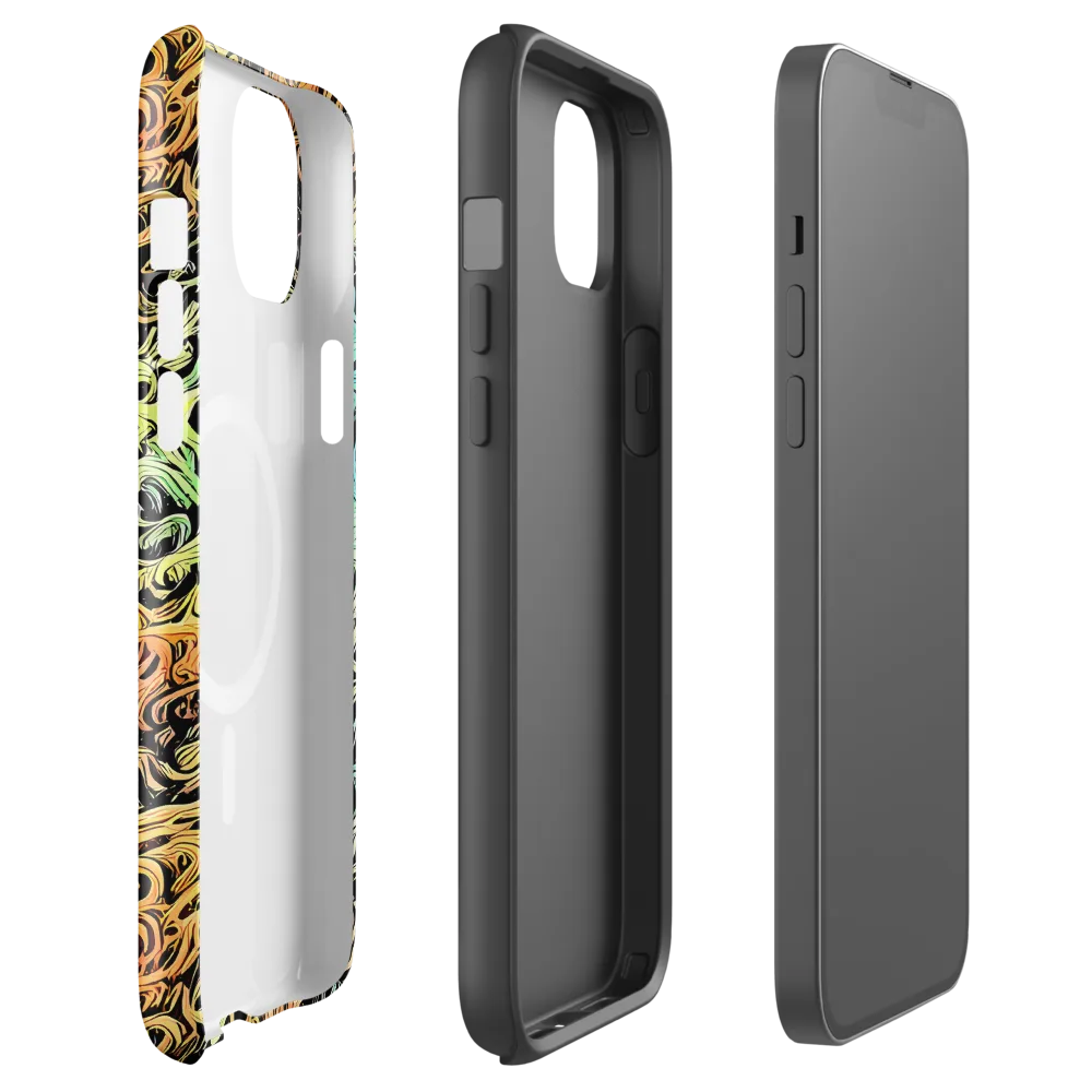 Blacklight Flux on MagSafe Tough Case for iPhone® — Front