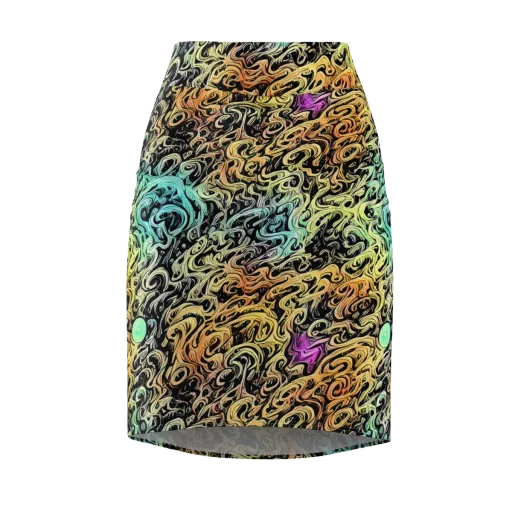 Blacklight Flux on a Pencil Skirt