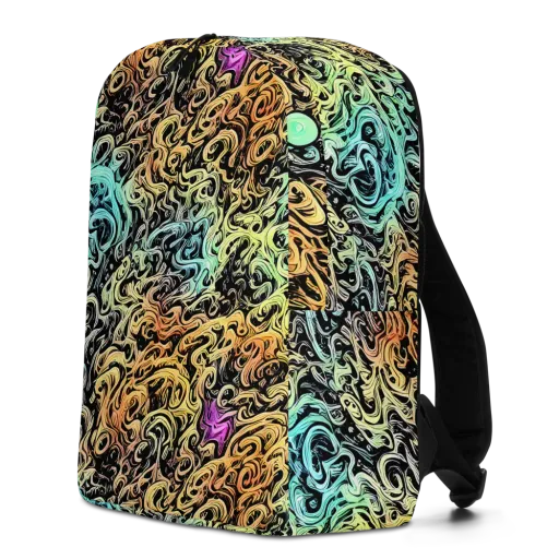Blacklight Flux on a Minimalist Backpack