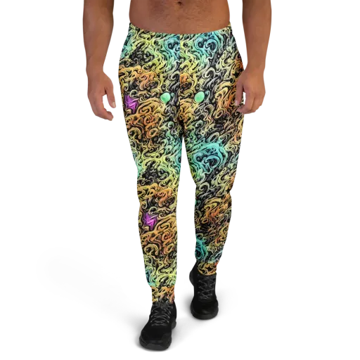 Blacklight Flux on a Men's Joggers
