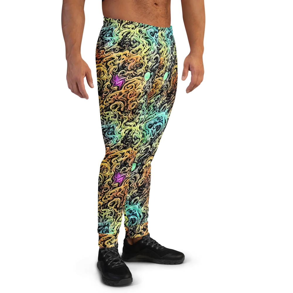 Blacklight Flux on Men's Joggers — Right