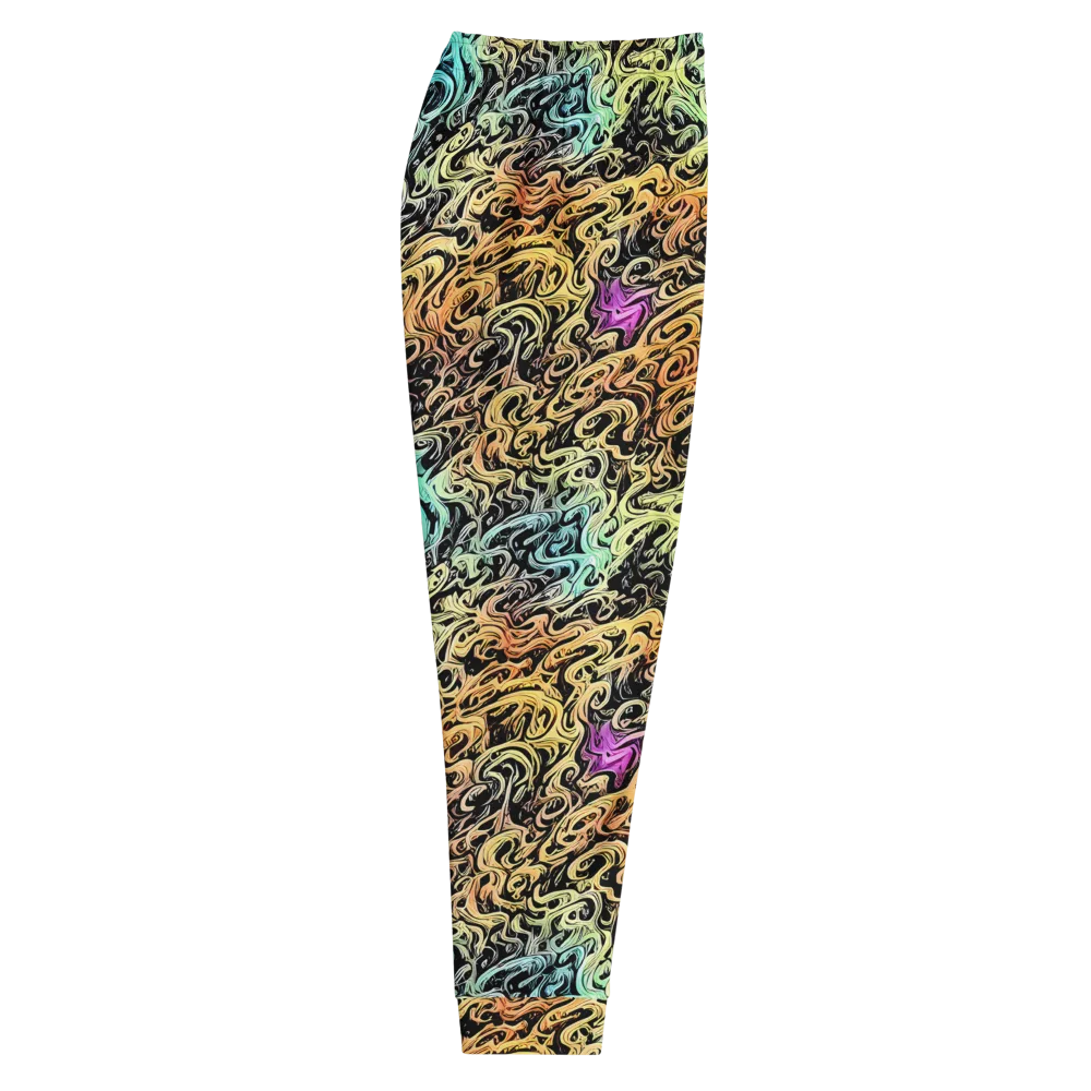 Blacklight Flux on Men's Joggers — Right