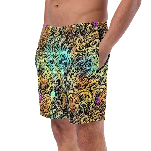 Blacklight Flux on a Swim Trunks