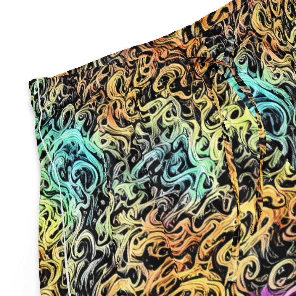 Blacklight Flux on Women's Pajama Shorts — Product details