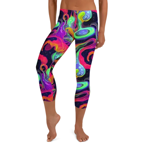 Infinite Daydream on a Capri Leggings