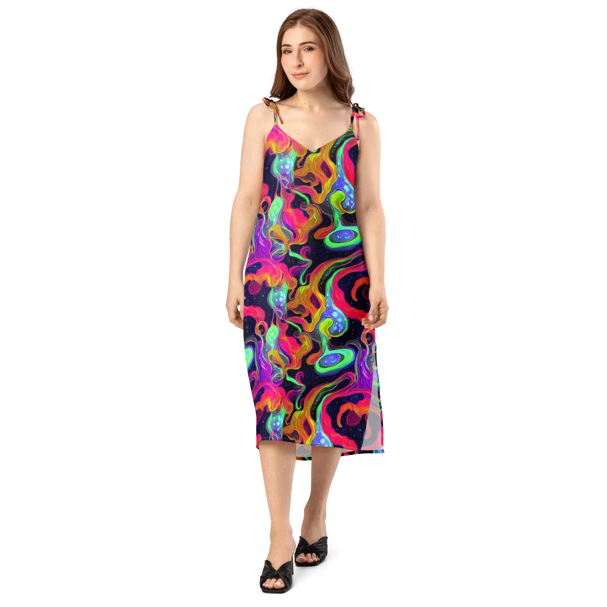 Infinite Daydream on Slip Dress — Front