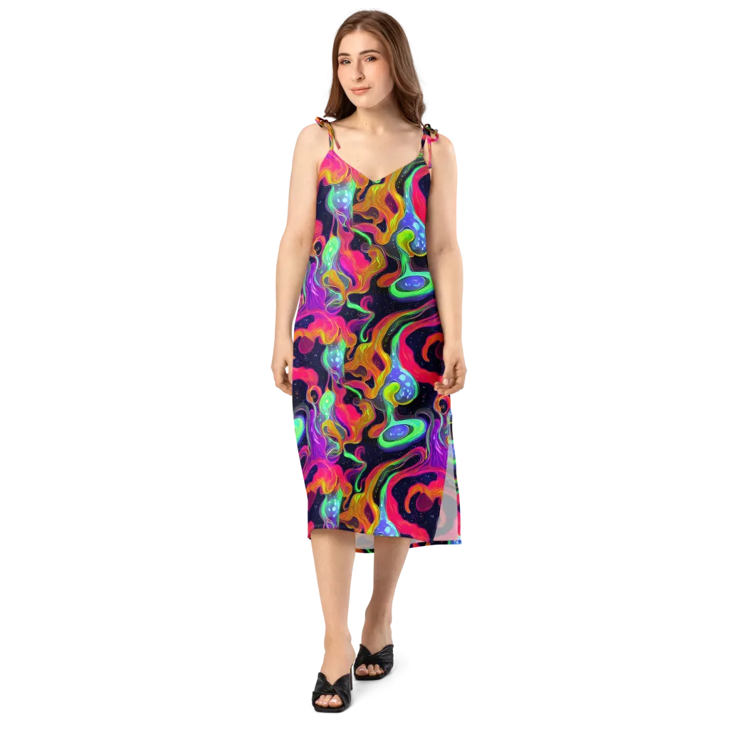 Infinite Daydream on Slip Dress — Front