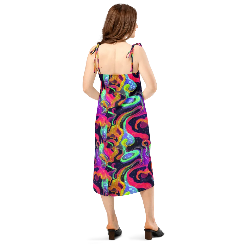 Infinite Daydream on Slip Dress — Back